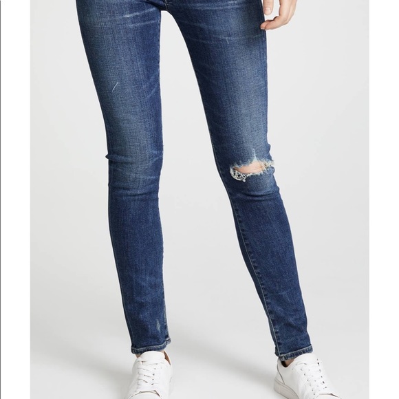 Maternity COH racer ultra skinny jeans size 27 - Picture 3 of 8